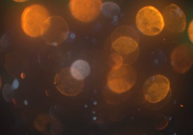 bokeh abstact arka plan ile galaksi