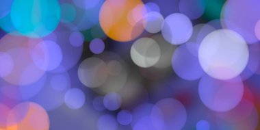 Bokeh çevreleri ile yapılan soyut sanatsal arka plan