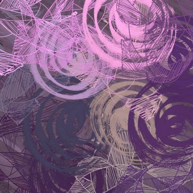 farklı desenler ile vintage grunge arka plan