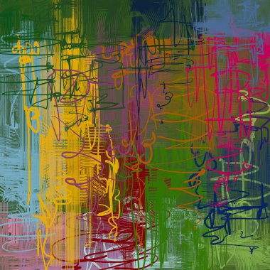 Farklı renk kalıplarına sahip soyut grunge arkaplanı