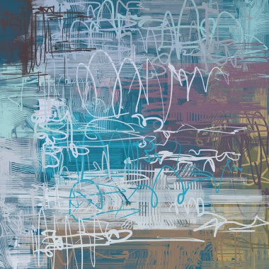 Farklı renk kalıplarına sahip soyut grunge arkaplanı 