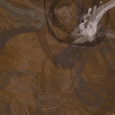 Kopya alanı ile soyut grunge desenli arkaplan