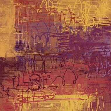 Farklı renk kalıplarına sahip soyut grunge arkaplanı