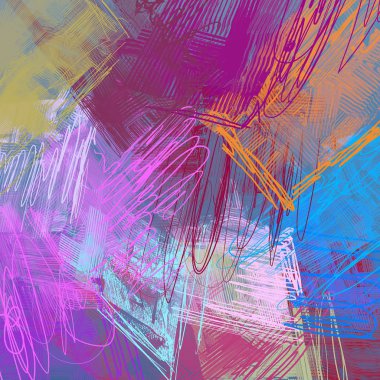 renkli soyut sanat arkaplanı