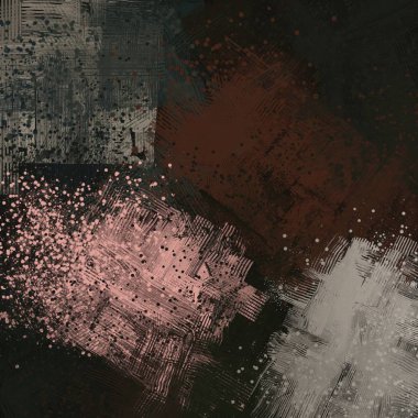 Farklı renk kalıplarına sahip soyut grunge arkaplanı