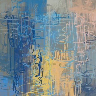 Farklı renk kalıplarına sahip soyut grunge arkaplanı