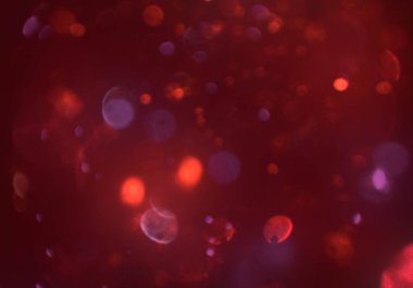 renkli kırmızı bokeh arka plan