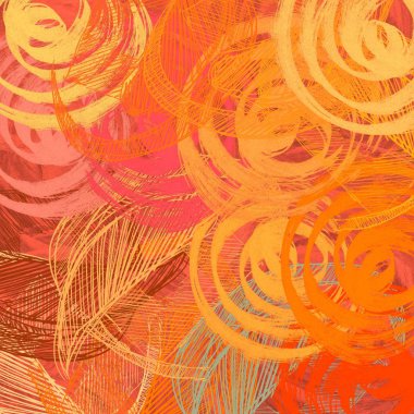 farklı desenler ile vintage grunge arka plan