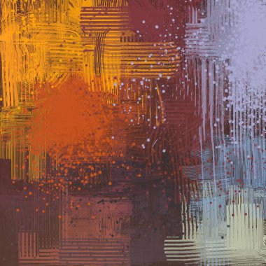 Farklı renk kalıplarına sahip soyut grunge arkaplanı