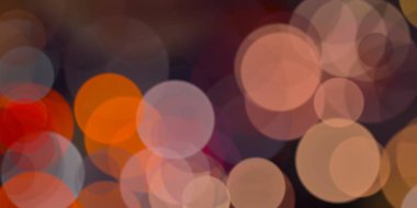 Bokeh ile soyut arkaplan