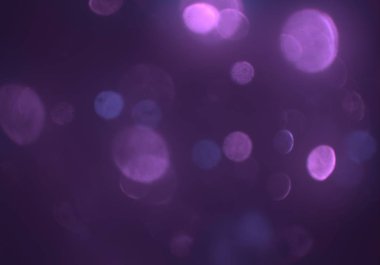 bokeh abstact arka plan ile galaksi