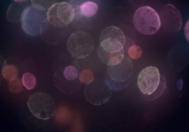 bokeh abstact arka plan ile galaksi