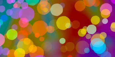 soyut renkli bokeh arkaplanı