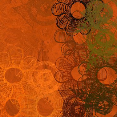 farklı renk desenleri ile soyut duvar kağıdı