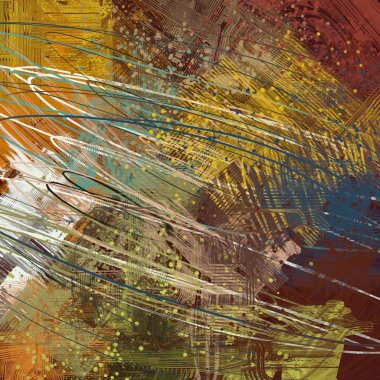 Farklı renk kalıplarına sahip soyut grunge arkaplanı