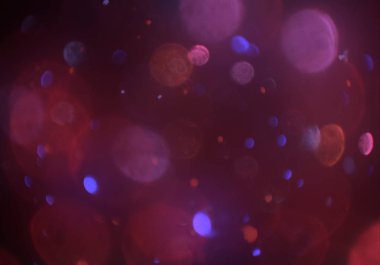 bokeh abstact arka plan ile galaksi