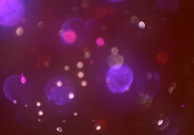 bokeh abstact arka plan ile galaksi