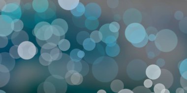 Bokeh çevreleri ile yapılan soyut sanatsal arka plan