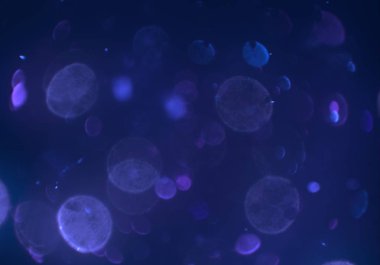 bokeh abstact arka plan ile galaksi