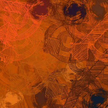 Kopya alanı ile soyut grunge desenli arkaplan