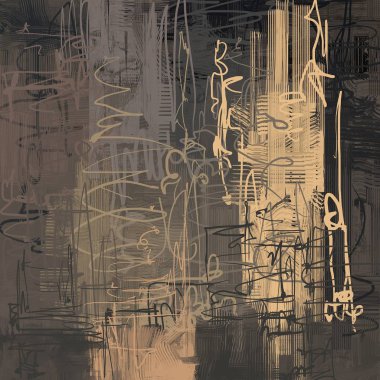 farklı renk desenleri ile Vintage sanat arka plan