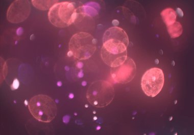 bokeh abstact arka plan ile galaksi