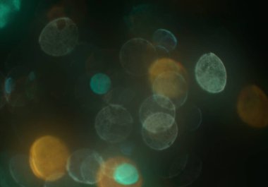 bokeh abstact arka plan ile galaksi