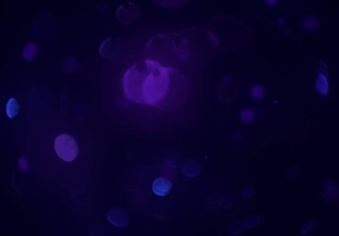 bokeh abstact arka plan ile galaksi