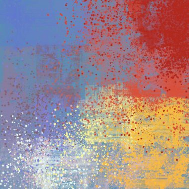 Farklı renk kalıplarına sahip soyut grunge arkaplanı