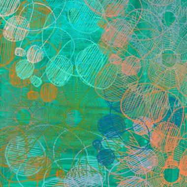 Kopya alanı ile soyut grunge desenli arkaplan