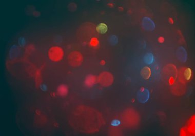 bokeh abstact arka plan ile galaksi