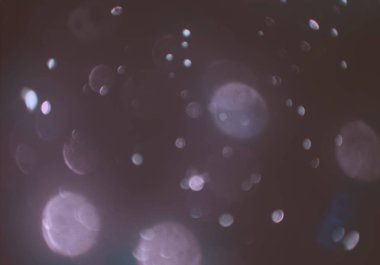 bokeh abstact arka plan ile galaksi