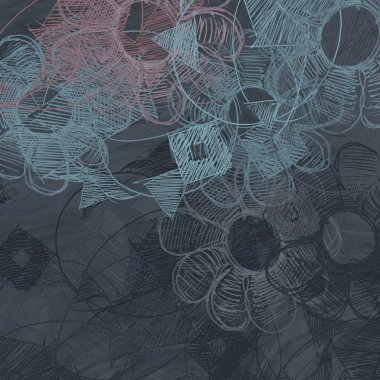 Kopya alanı ile soyut grunge desenli arkaplan