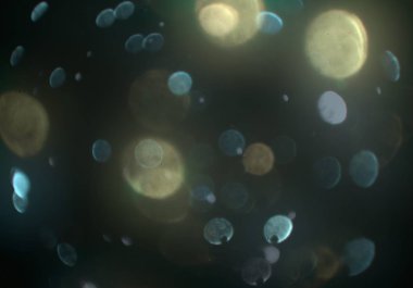 bokeh abstact arka plan ile galaksi