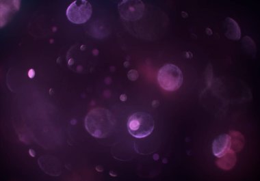 bokeh abstact arka plan ile galaksi