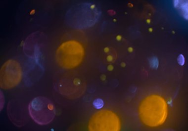 Bokeh ile soyut arkaplan