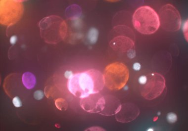 Bokeh ile soyut arkaplan