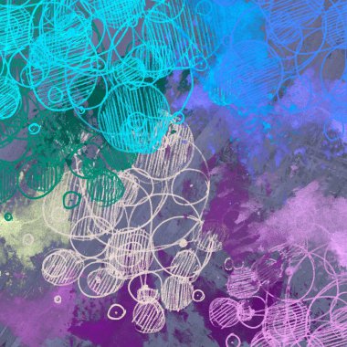 Kopya alanı ile soyut grunge desenli arkaplan