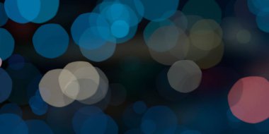 Bokeh ile soyut arkaplan