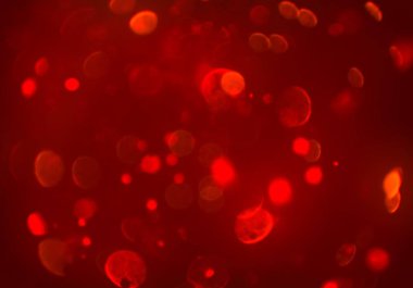 bokeh abstact arka plan ile galaksi