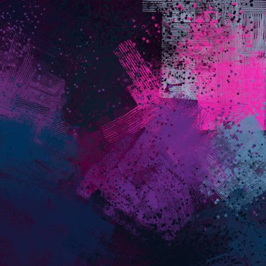 Farklı renk kalıplarına sahip soyut grunge arkaplanı