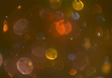 metin veya görüntü için alan ile bokeh arka plan