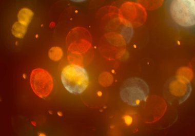 bokeh ve kopyalama alanı ile soyut arka plan