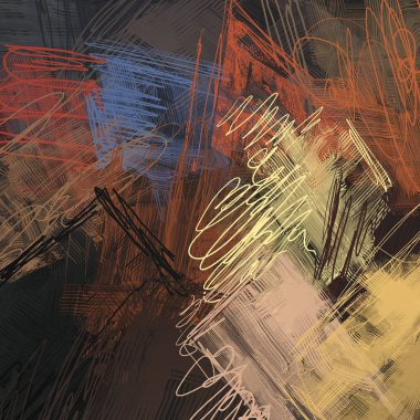 Farklı renk kalıplarına sahip soyut grunge arkaplanı 