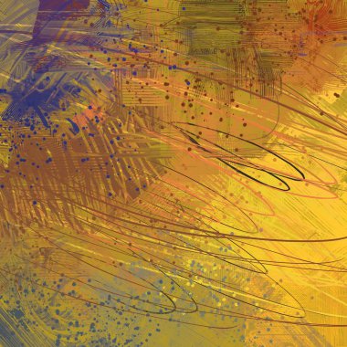 Farklı renk kalıplarına sahip soyut grunge arkaplanı