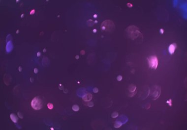 bokeh abstact arka plan ile galaksi