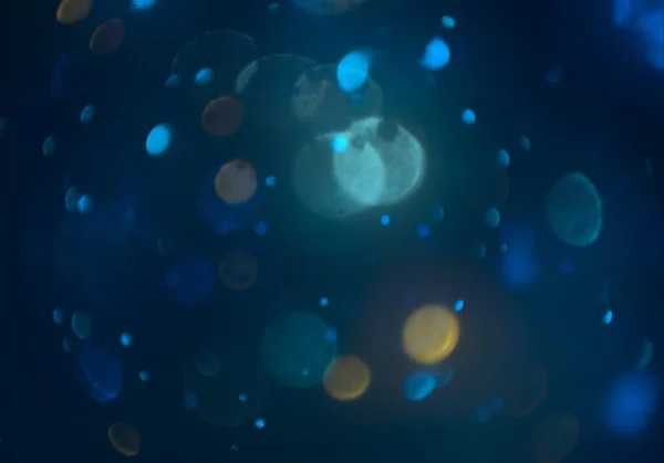 Galaxia Con Fondo Abstacto Bokeh — Foto de Stock