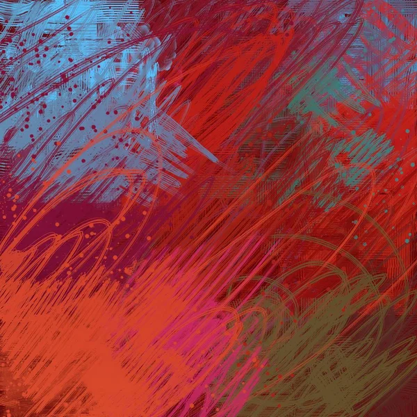 Абстрактный Гранж Фон Различными Цветовыми Узорами — стоковое фото