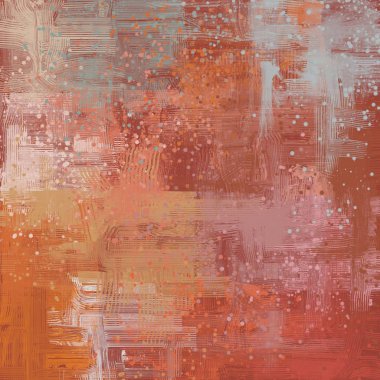 Farklı renk kalıplarına sahip soyut grunge arkaplanı