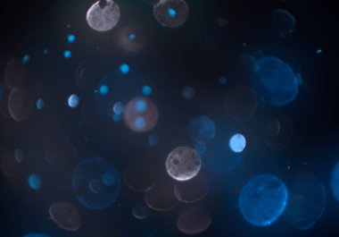 bokeh abstact arka plan ile galaksi